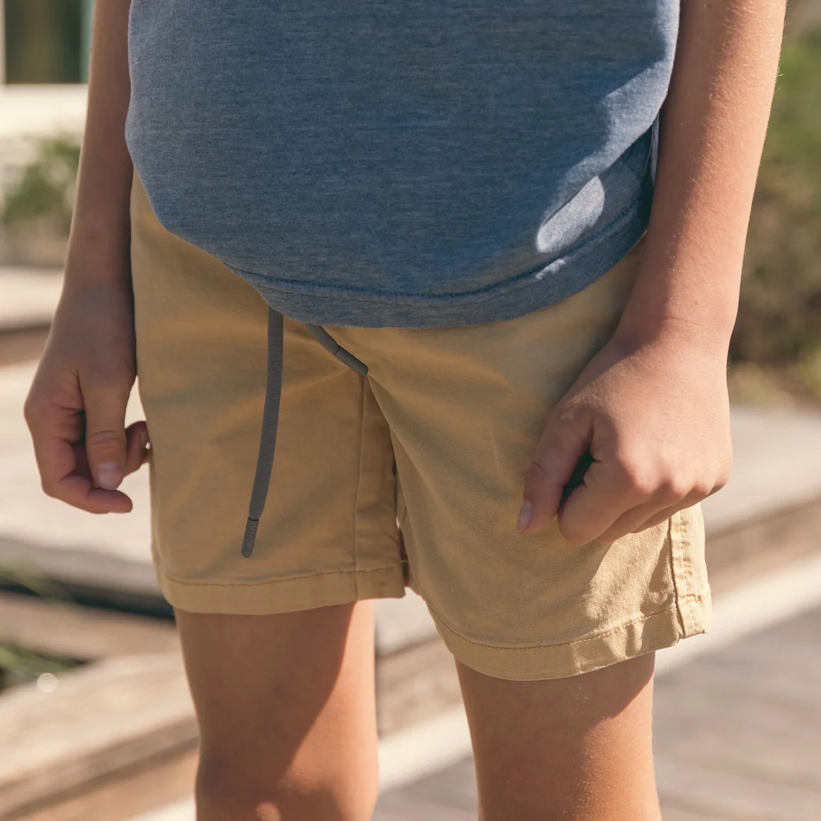 Southern marsh khaki shorts top